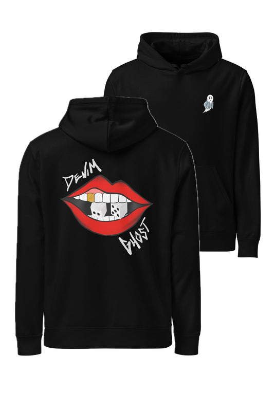 Biting Dice Organic Mid-Weight Hoodie